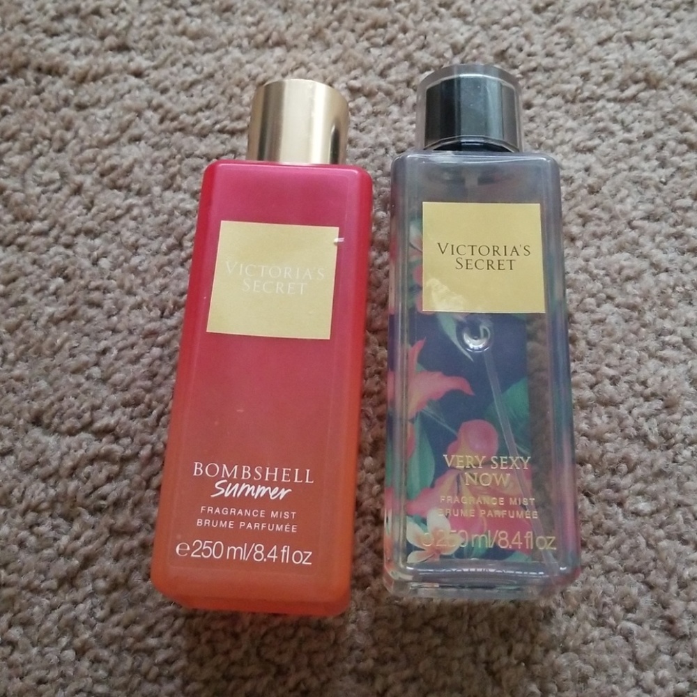 Two Victoria's Secret mists